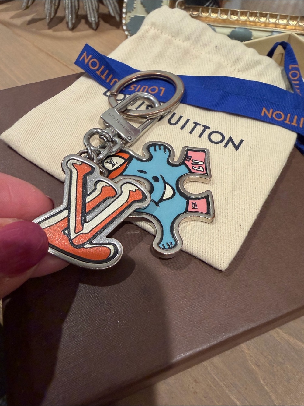 Louis Vuitton Character Bag Charm Keyring